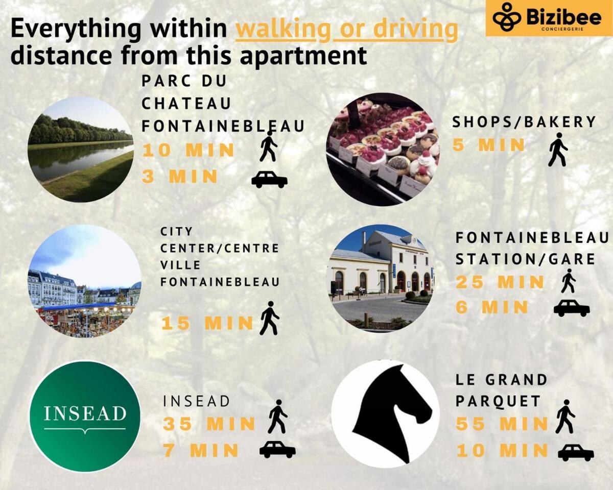 Zanzibar - 15 Min Walk To Fontainebleau Chateau アヴォン エクステリア 写真